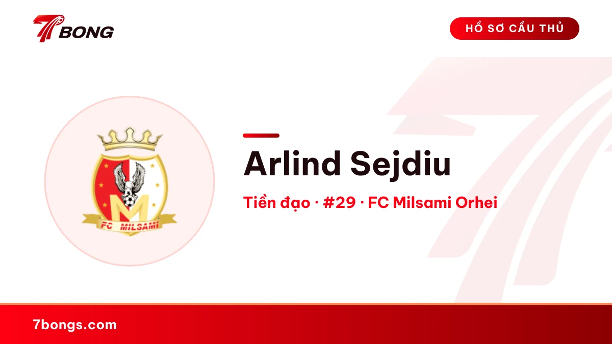 Arlind Sejdiu — FC Milsami Orhei