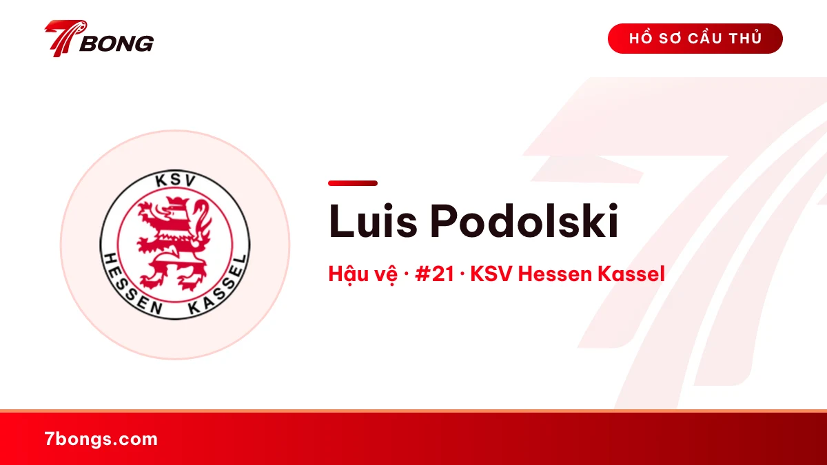 Luis Podolski — KSV Hessen Kassel