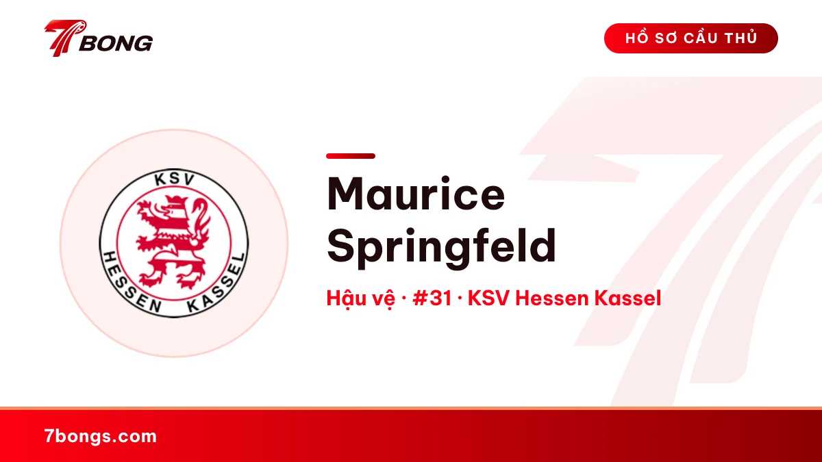 Maurice Springfeld — KSV Hessen Kassel