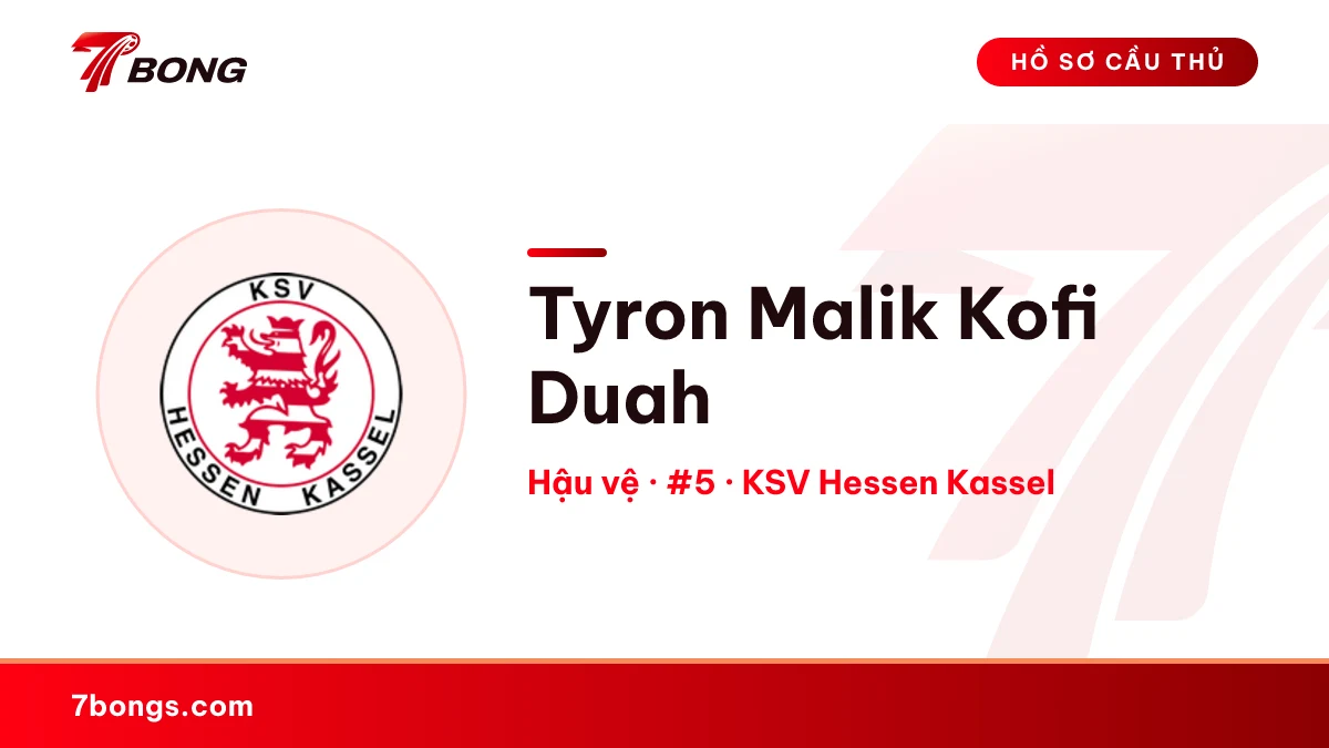Tyron Malik Kofi Duah — KSV Hessen Kassel