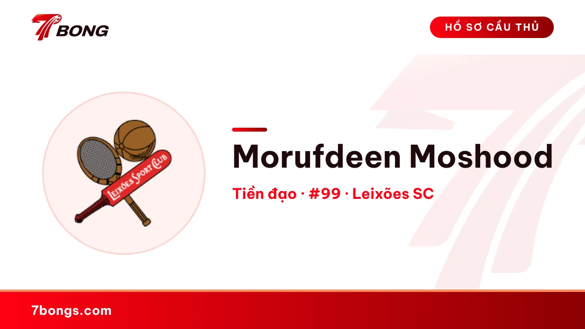 Morufdeen Moshood — Leixões SC
