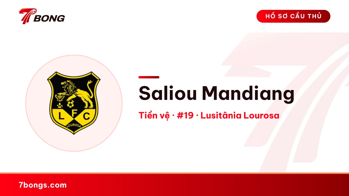 Saliou Mandiang — Lusitânia Lourosa