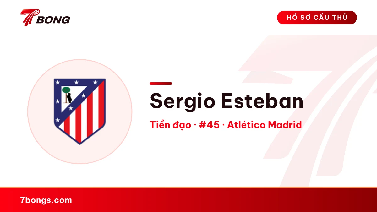 Sergio Esteban — Atlético Madrid