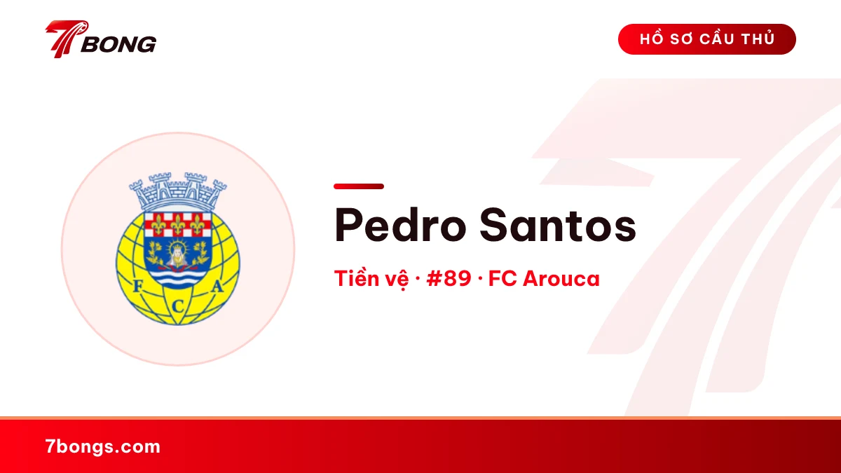 Pedro Santos — FC Arouca