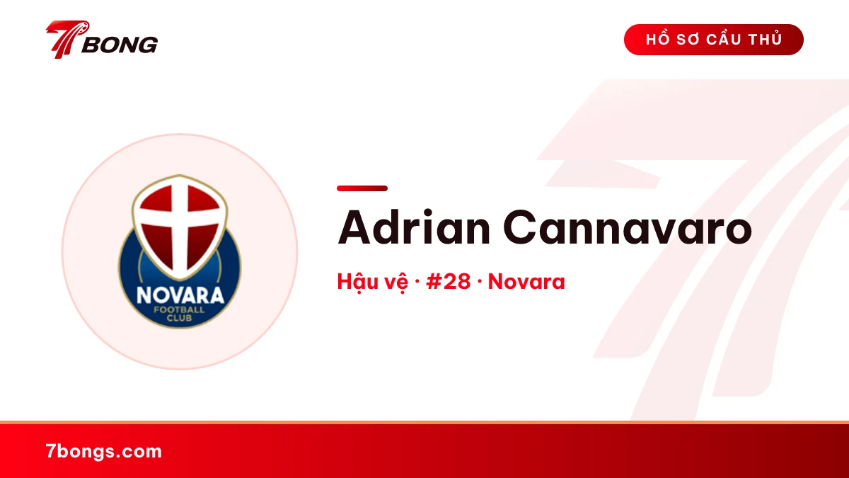 Adrian Cannavaro — Novara