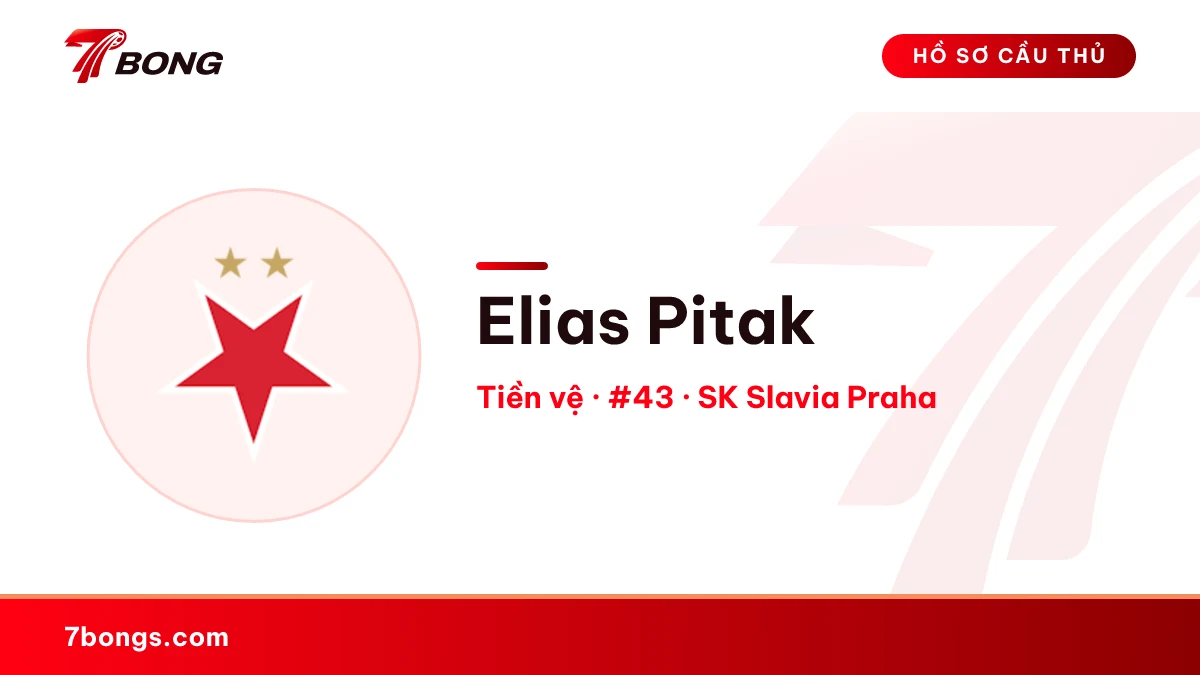 Elias Pitak — SK Slavia Praha