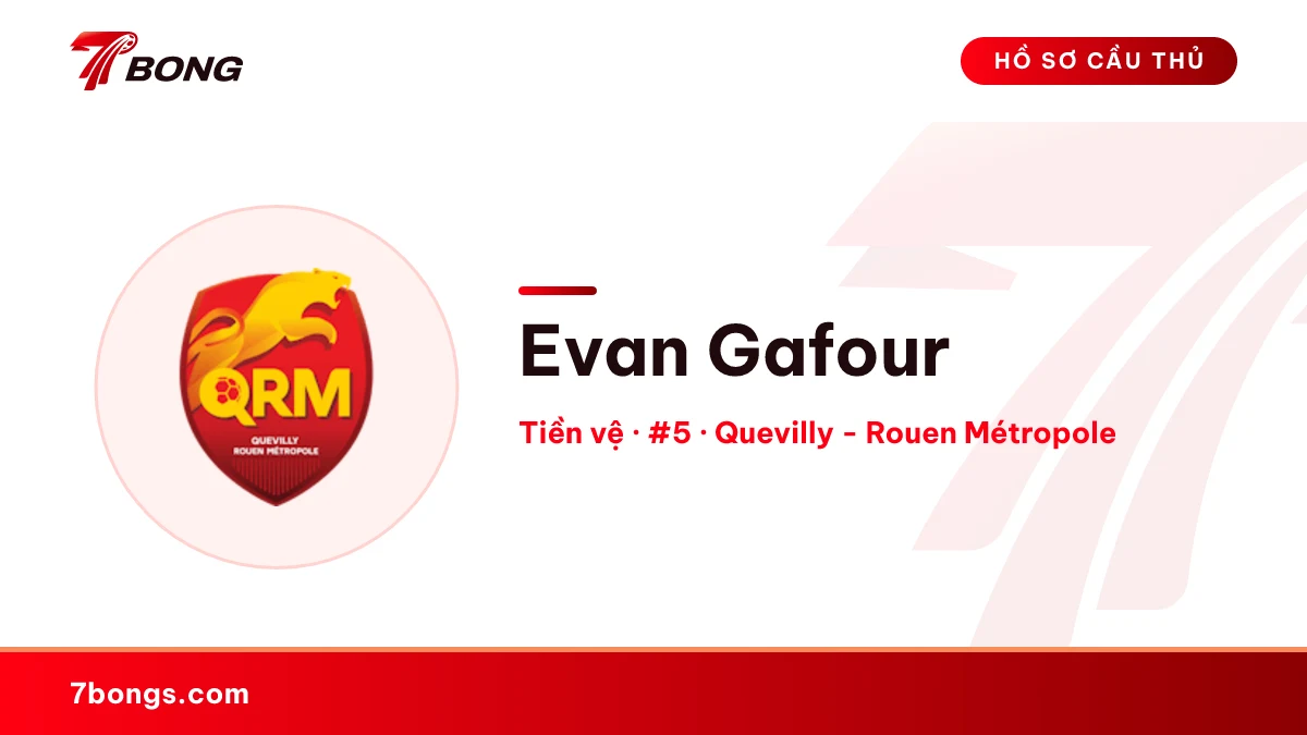 Evan Gafour — Quevilly - Rouen Métropole