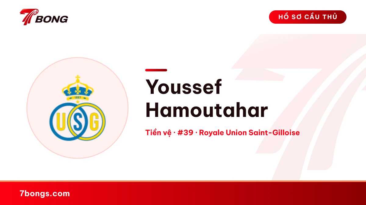 Youssef Hamoutahar — Royale Union Saint-Gilloise