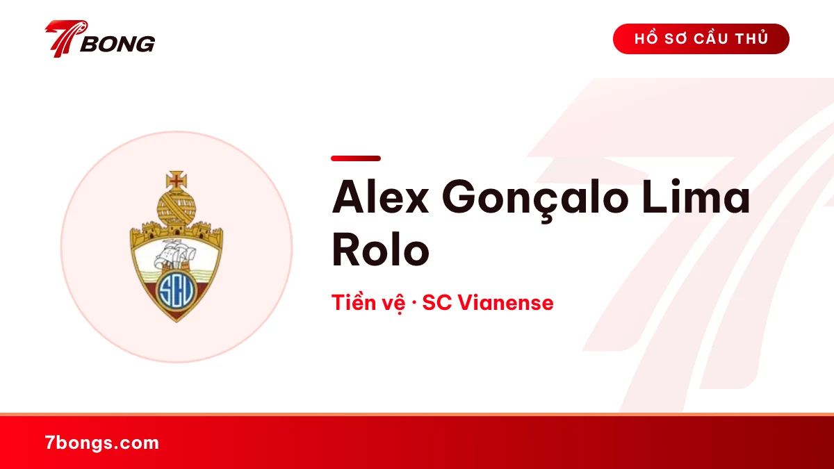Alex Gonçalo Lima Rolo — SC Vianense