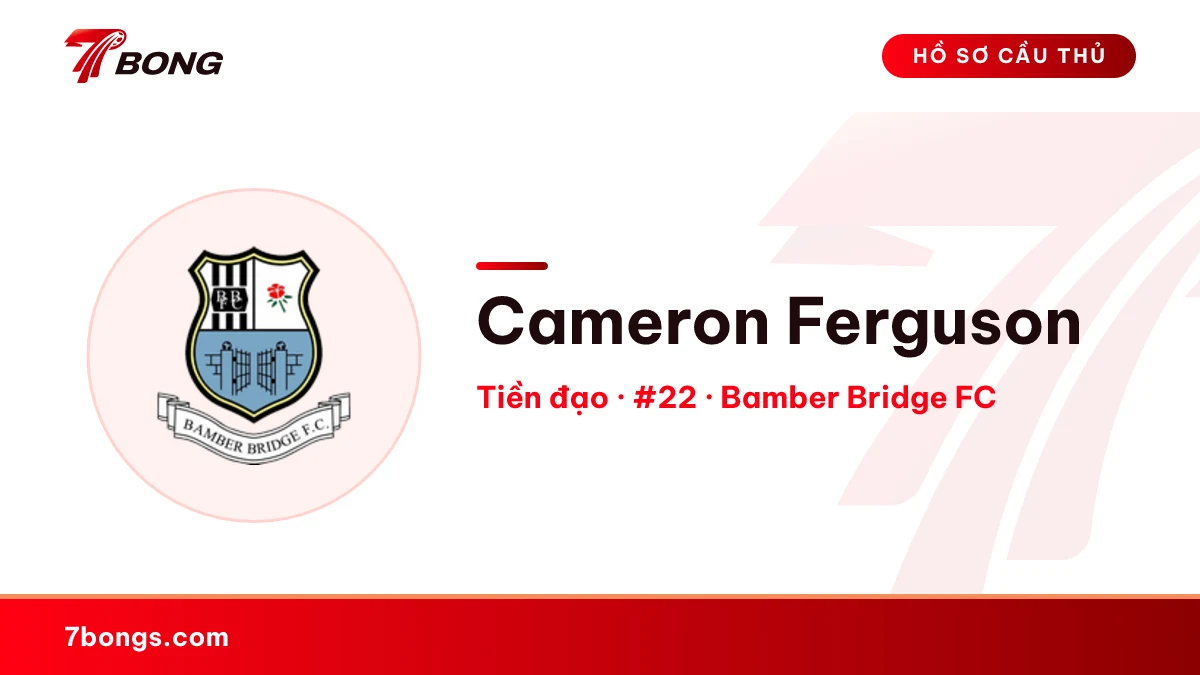 Cameron Ferguson — Bamber Bridge FC