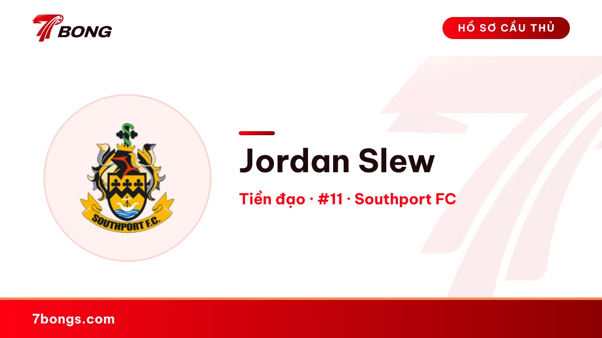 Jordan Slew — Southport FC