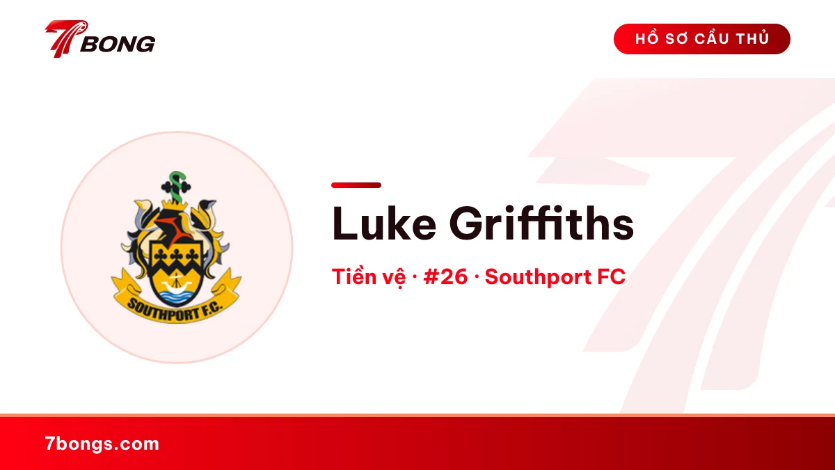 Luke Griffiths — Southport FC