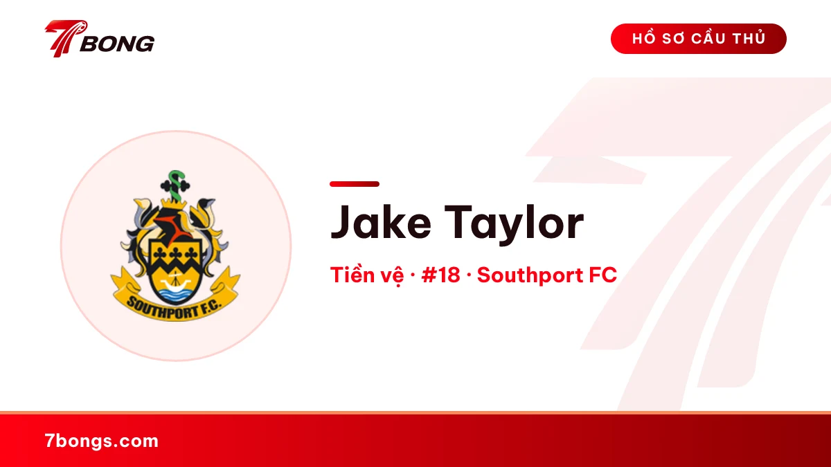 Jake Taylor — Southport FC