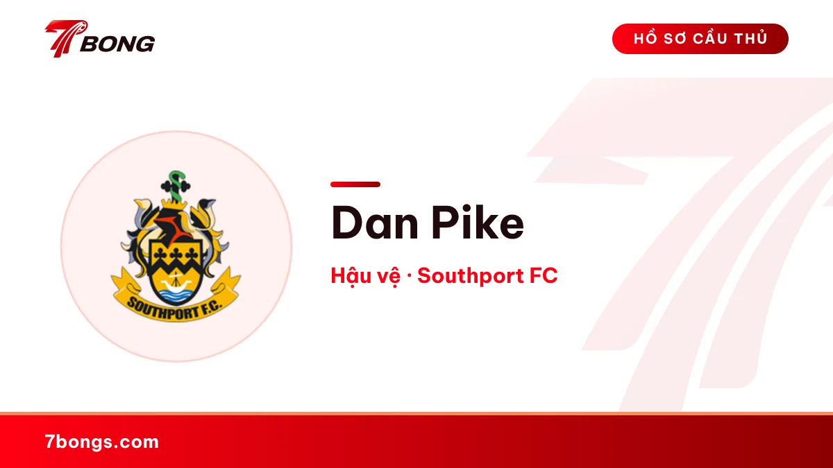Dan Pike — Southport FC