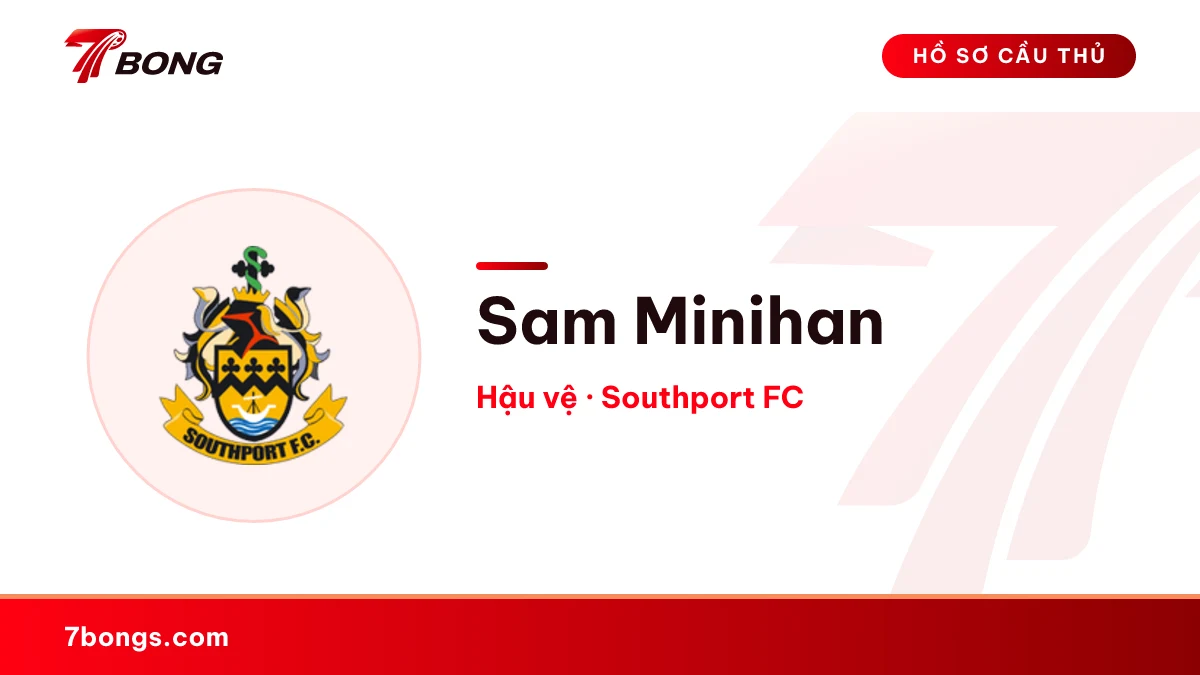 Sam Minihan — Southport FC