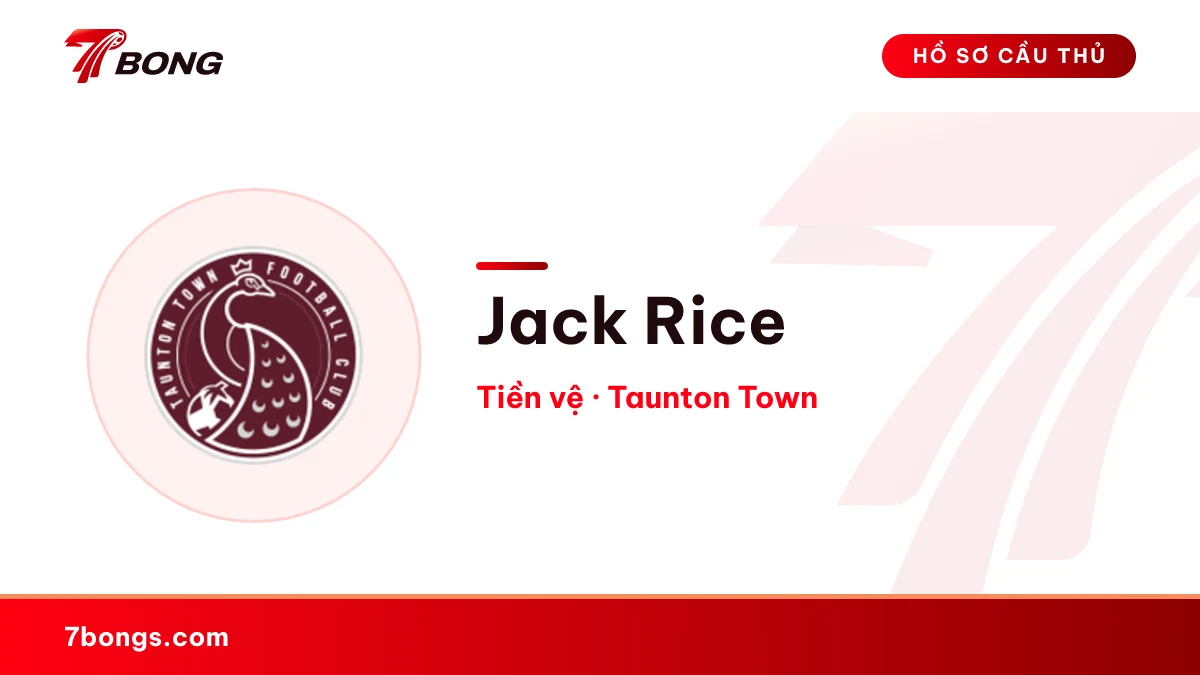 Jack  Rice — Taunton Town