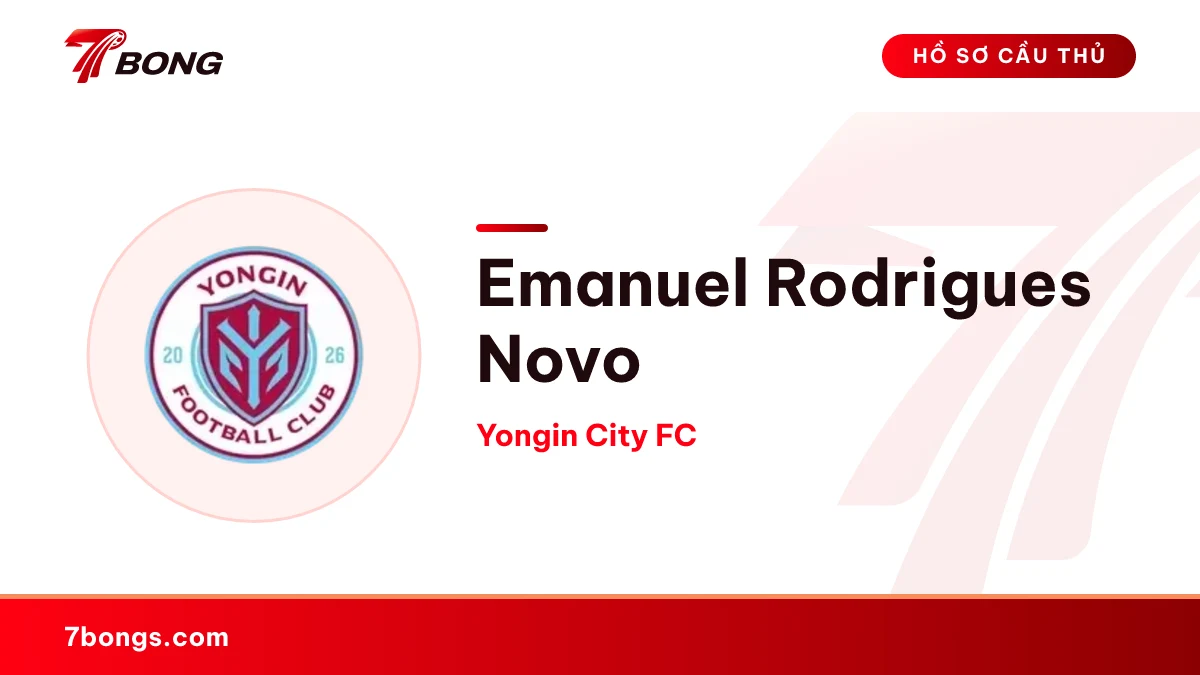 Emanuel Rodrigues Novo — Yongin City FC