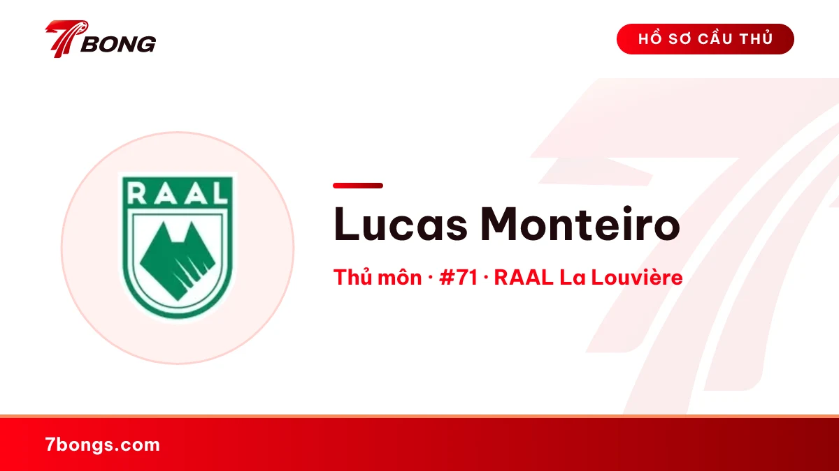Lucas Monteiro — RAAL La Louvière