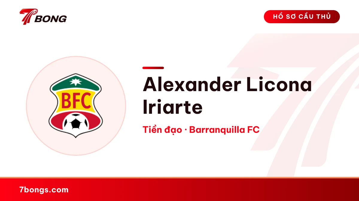Alexander Licona Iriarte — Barranquilla FC