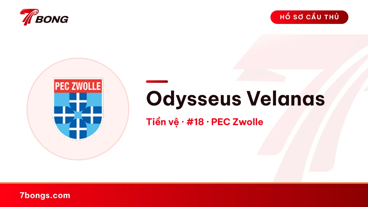 Odysseus Velanas — PEC Zwolle