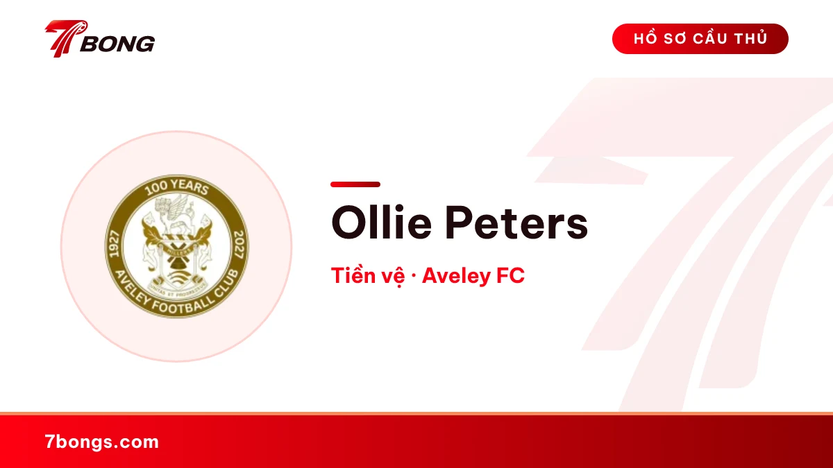 Ollie Peters — Aveley FC
