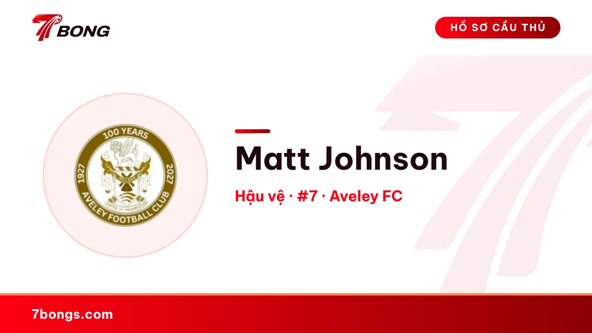 Matt Johnson — Aveley FC