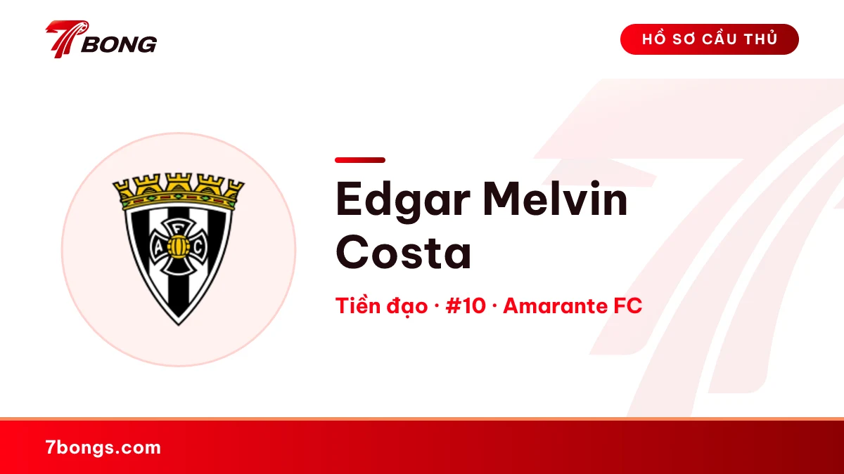 Edgar Melvin Costa — Amarante FC