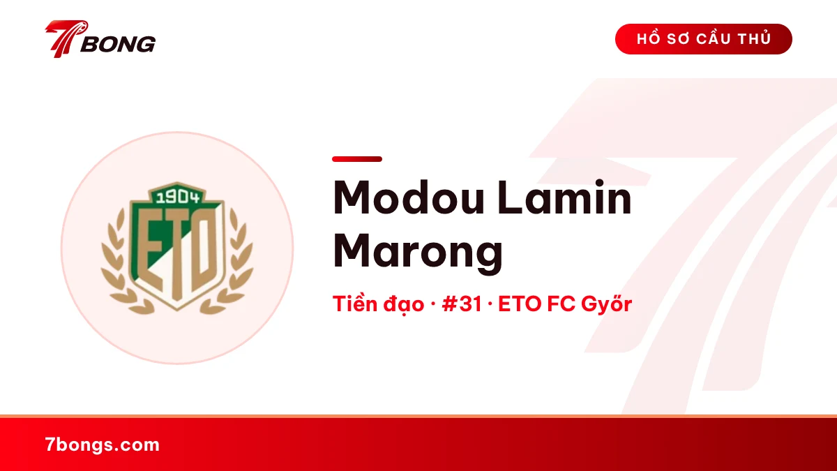 Modou Lamin Marong — ETO FC Győr
