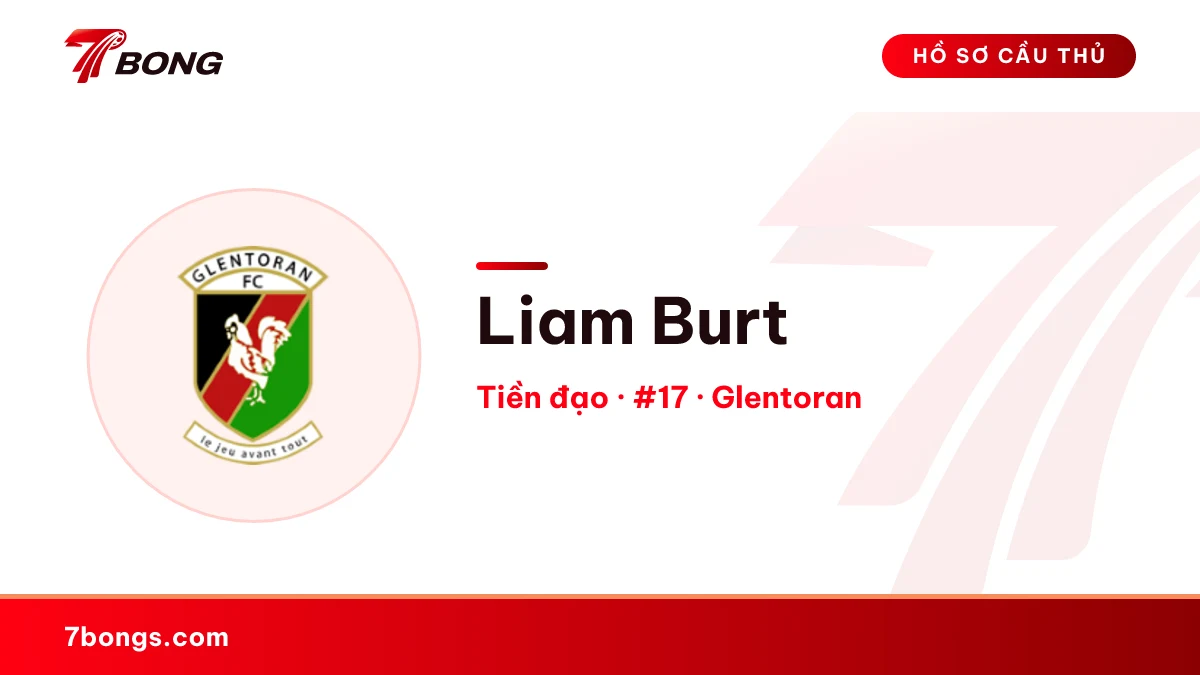 Liam Burt — Glentoran
