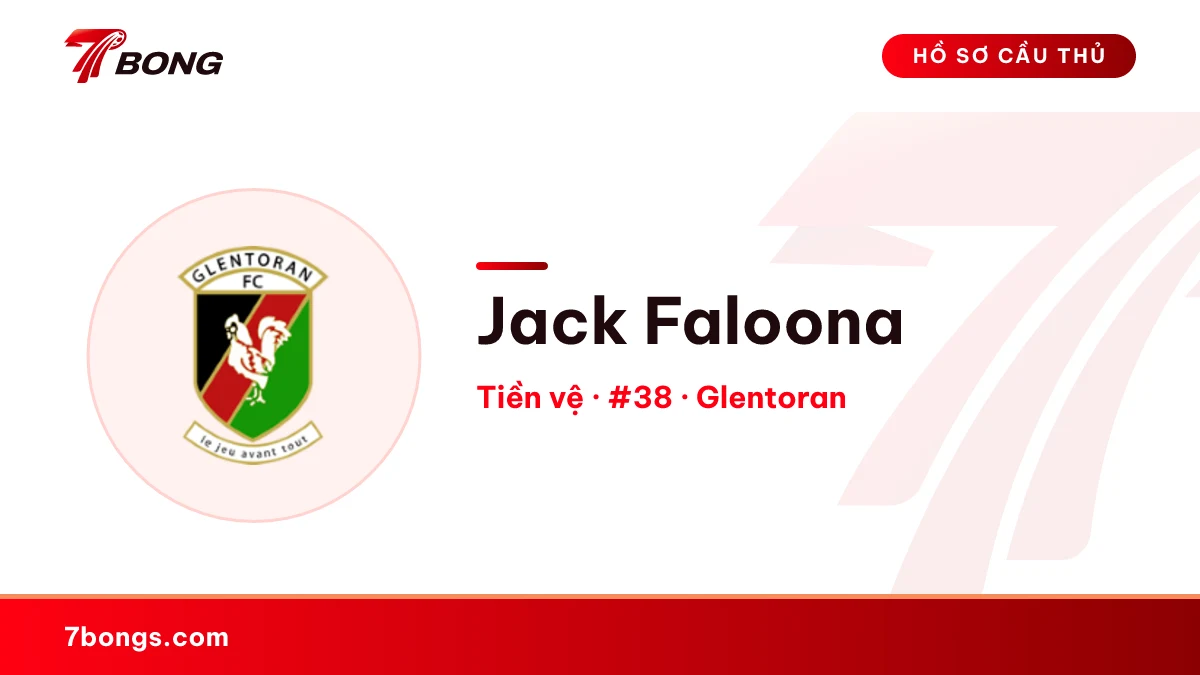 Jack Faloona — Glentoran