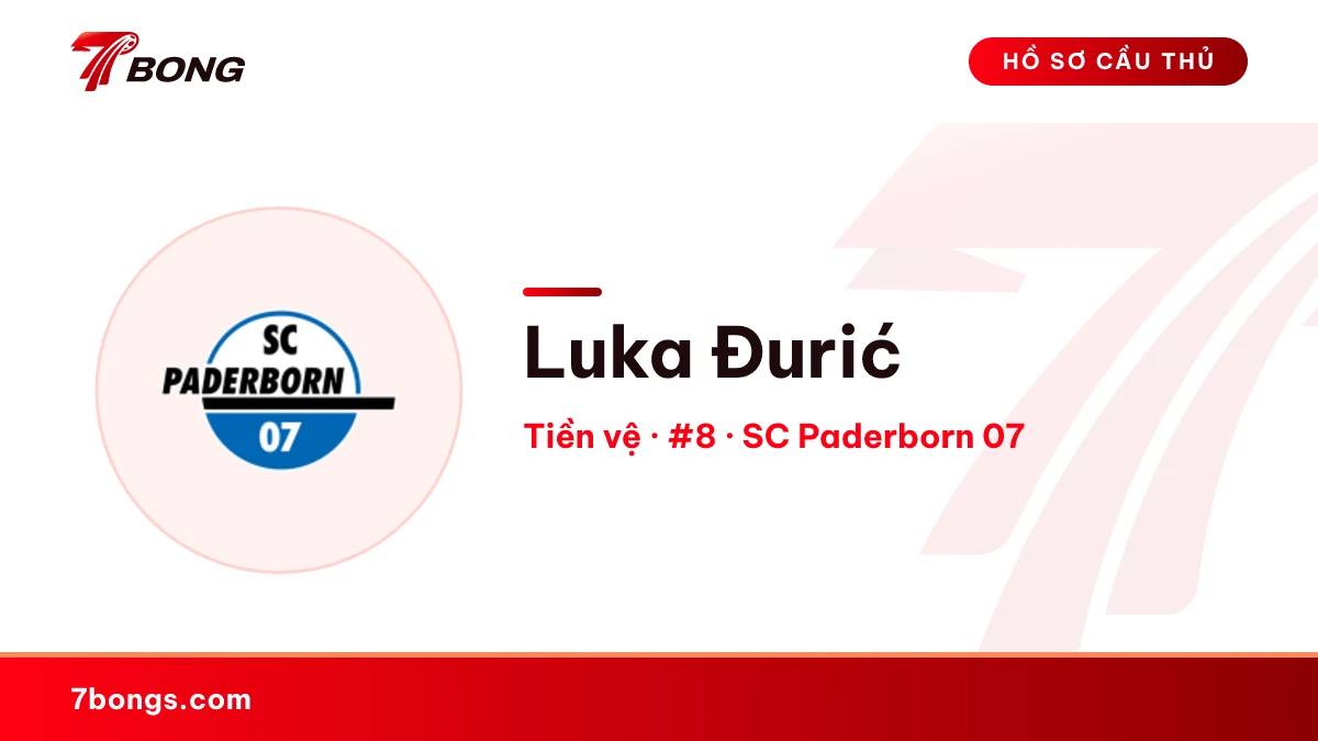 Luka Đurić — SC Paderborn 07