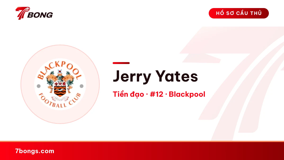 Jerry Yates — Blackpool