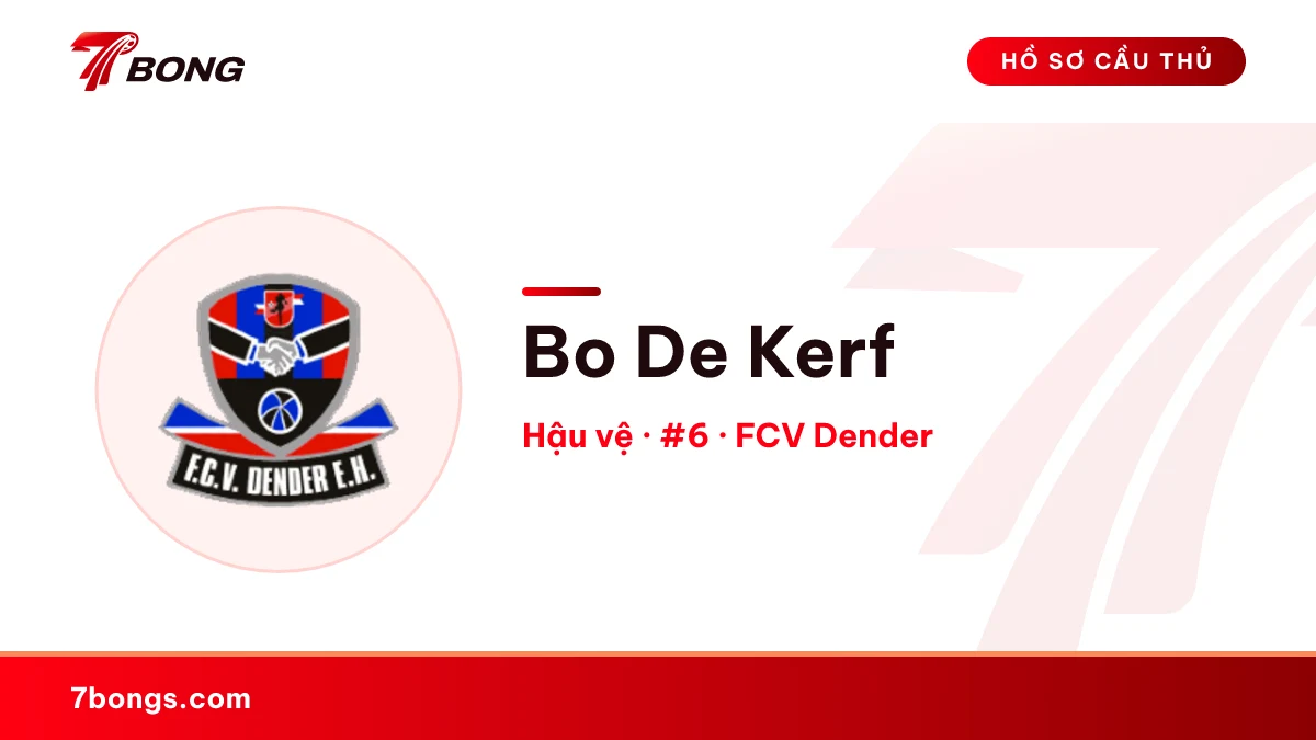 Bo De Kerf — FCV Dender