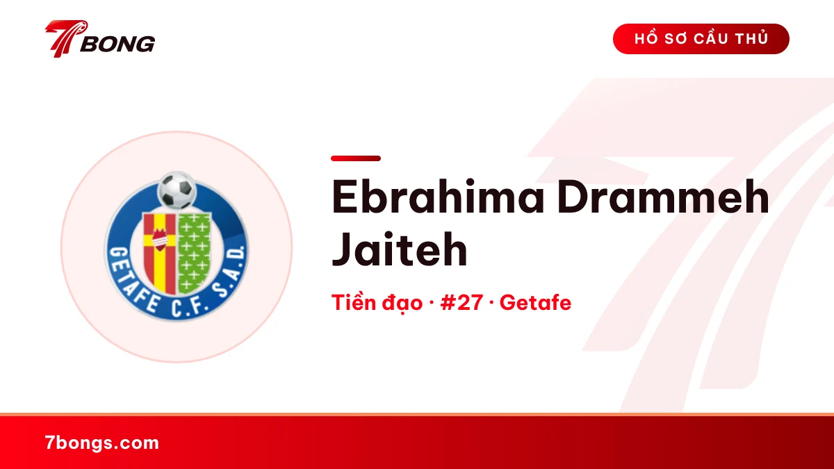Ebrahima Drammeh Jaiteh — Getafe