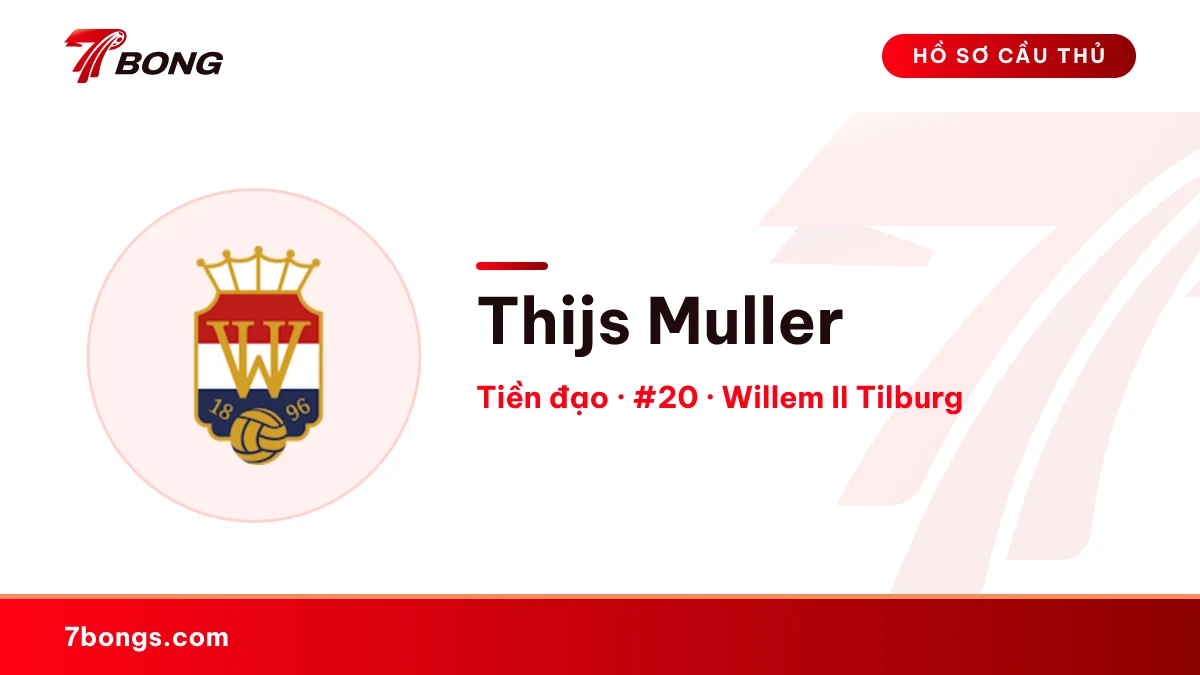 Thijs Muller — Willem II Tilburg