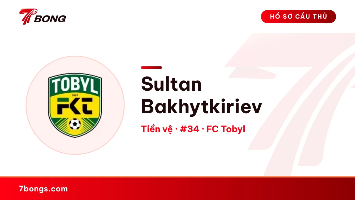 Sultan Bakhytkiriev — FC Tobyl