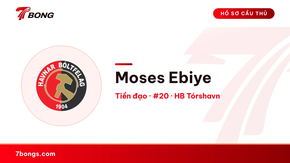 Moses Ebiye — HB Tórshavn