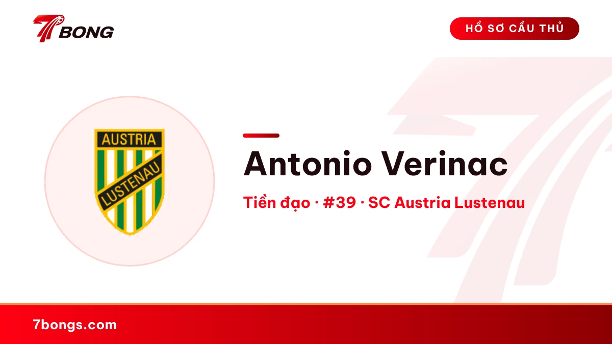 Antonio Verinac — SC Austria Lustenau