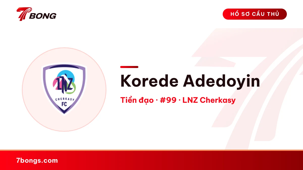 Korede Adedoyin — LNZ Cherkasy