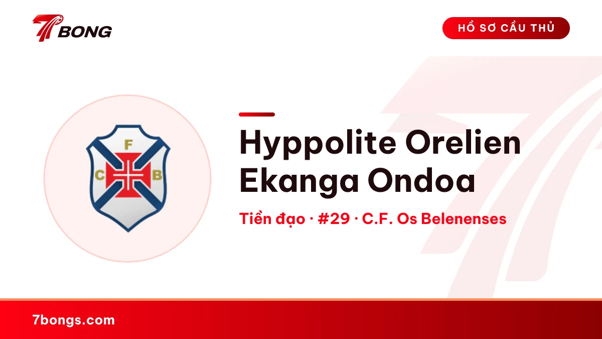 Hyppolite Orelien Ekanga Ondoa — C.F. Os Belenenses