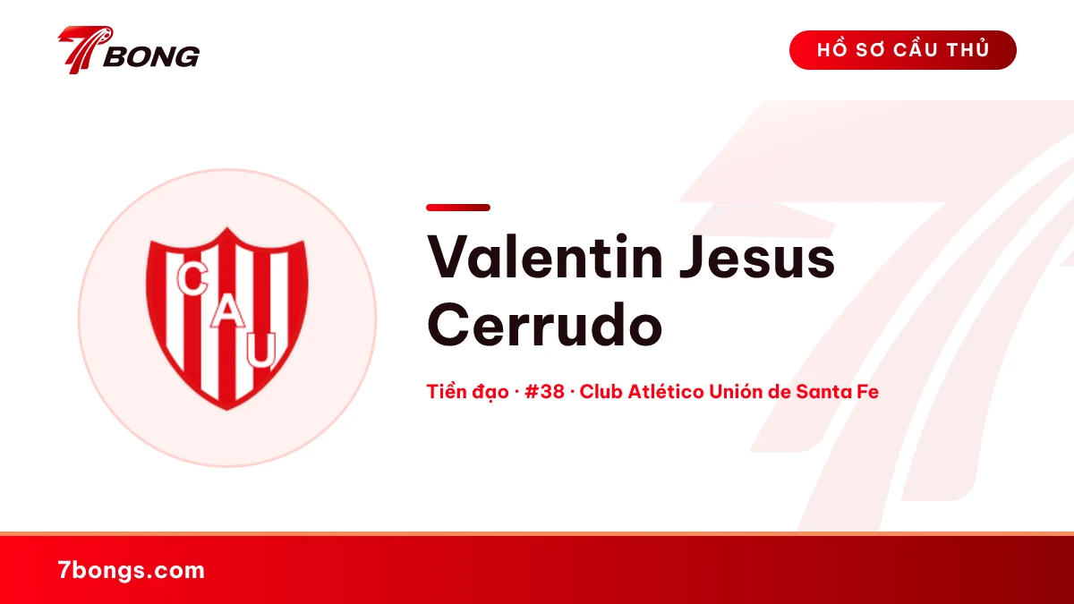 Valentin Jesus Cerrudo — Club Atlético Unión de Santa Fe