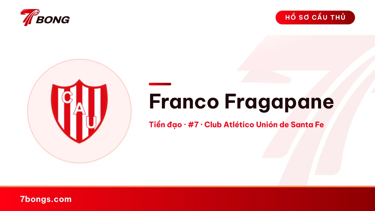 Franco Fragapane — Club Atlético Unión de Santa Fe