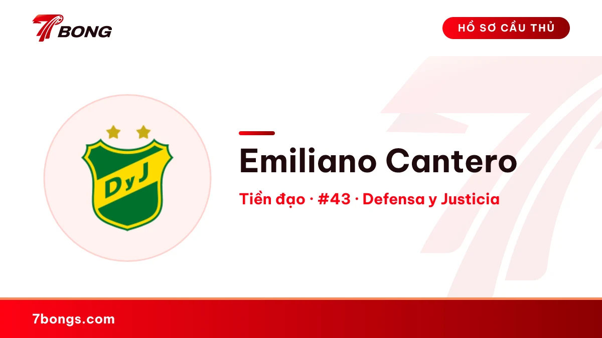 Emiliano Cantero — Defensa y Justicia
