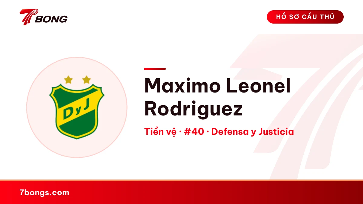 Maximo Leonel Rodriguez — Defensa y Justicia