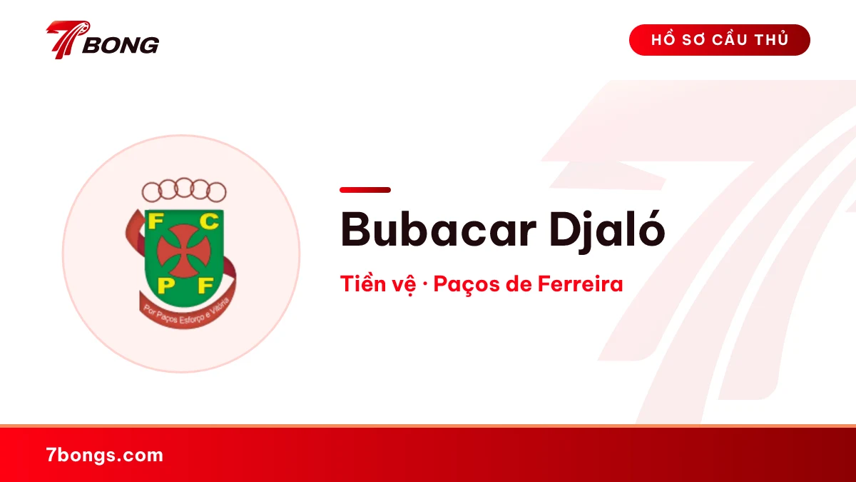 Bubacar Djaló — Paços de Ferreira