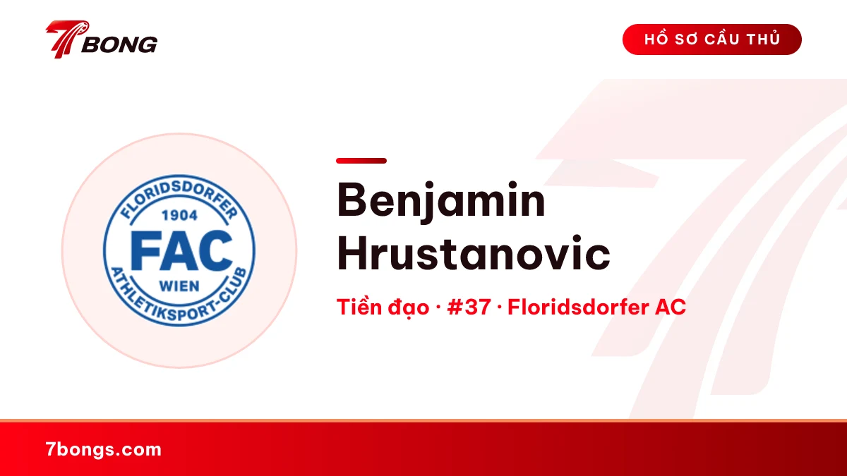 Benjamin Hrustanovic — Floridsdorfer AC
