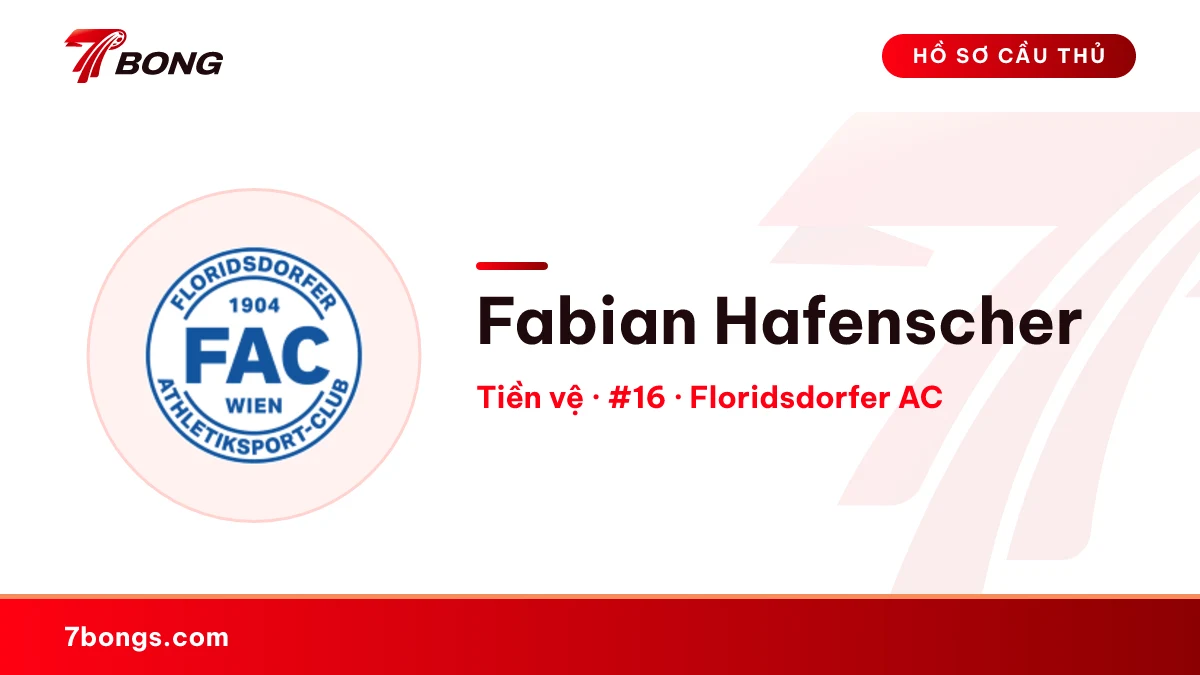 Fabian Hafenscher — Floridsdorfer AC
