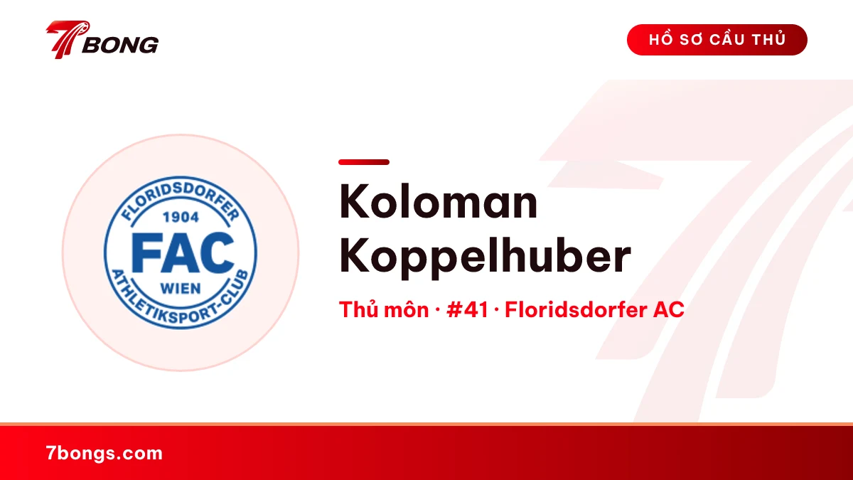 Koloman Koppelhuber — Floridsdorfer AC