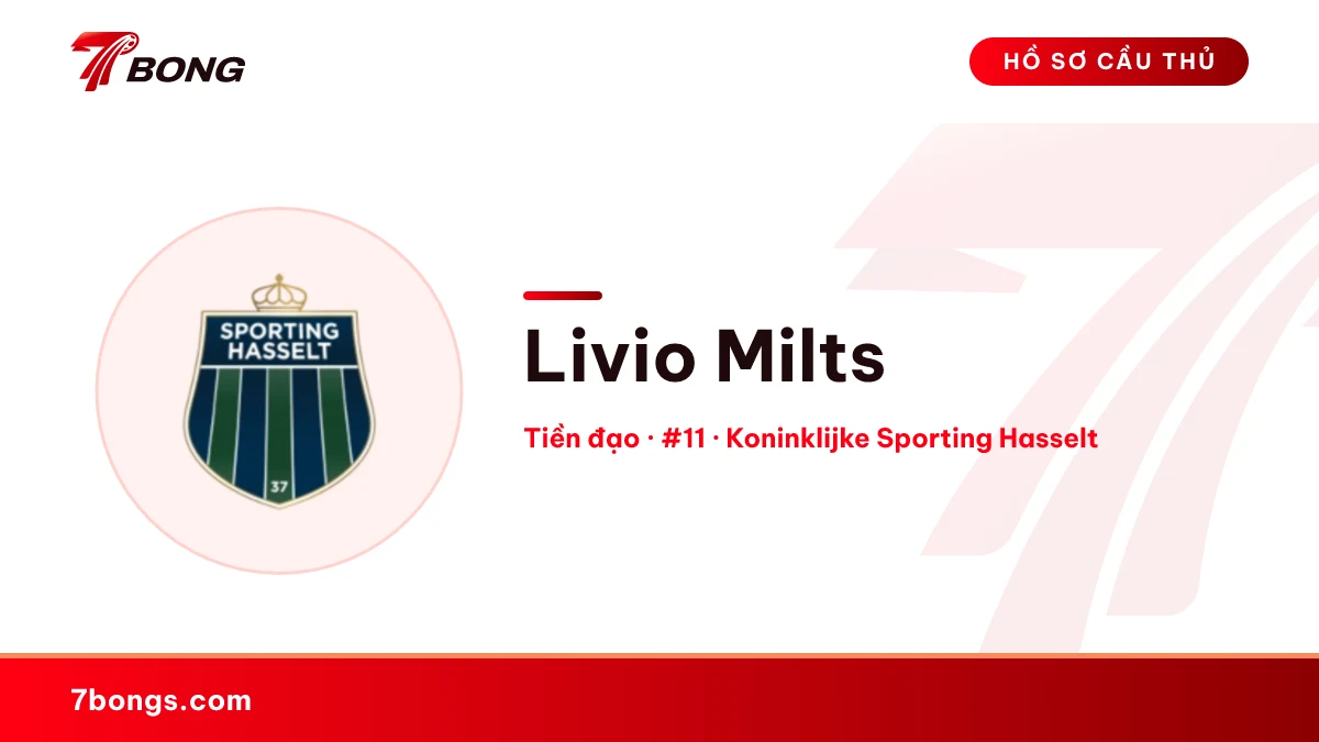 Livio Milts — Koninklijke Sporting Hasselt