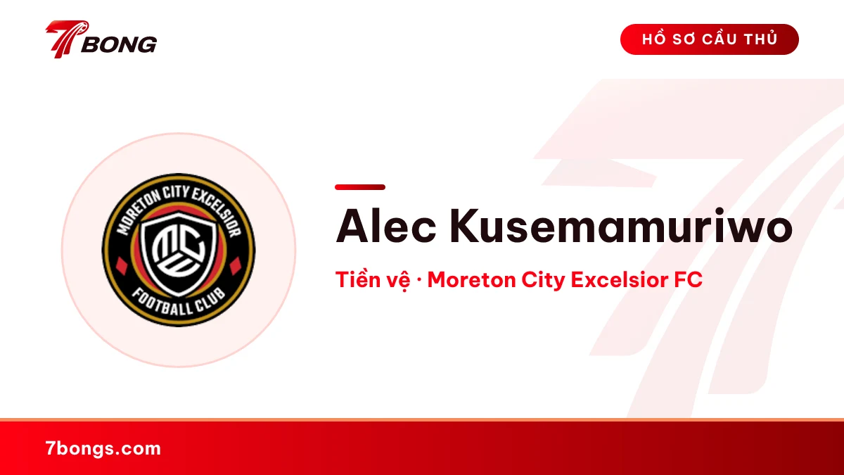 Alec Kusemamuriwo — Moreton City Excelsior FC
